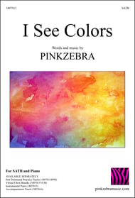 I See Colors SATB choral sheet music cover Thumbnail